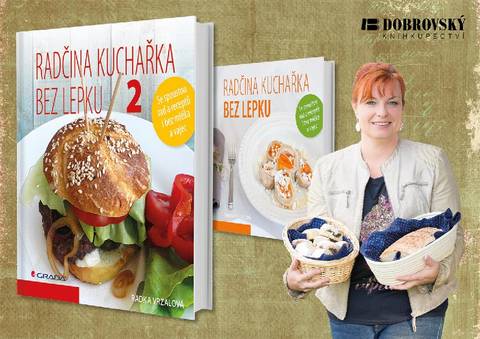 Radka Vrzalová a její kuchařky, prodává knihkupectví Dobrovský