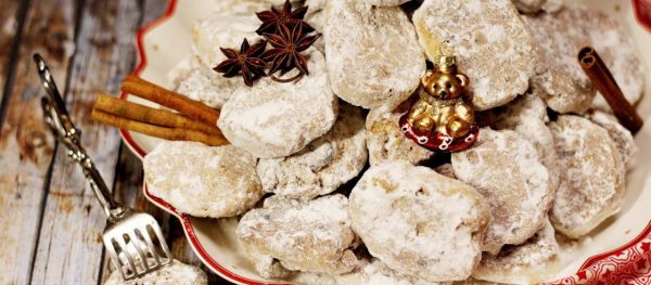 Vánoční štola – miništoly jako cukroví